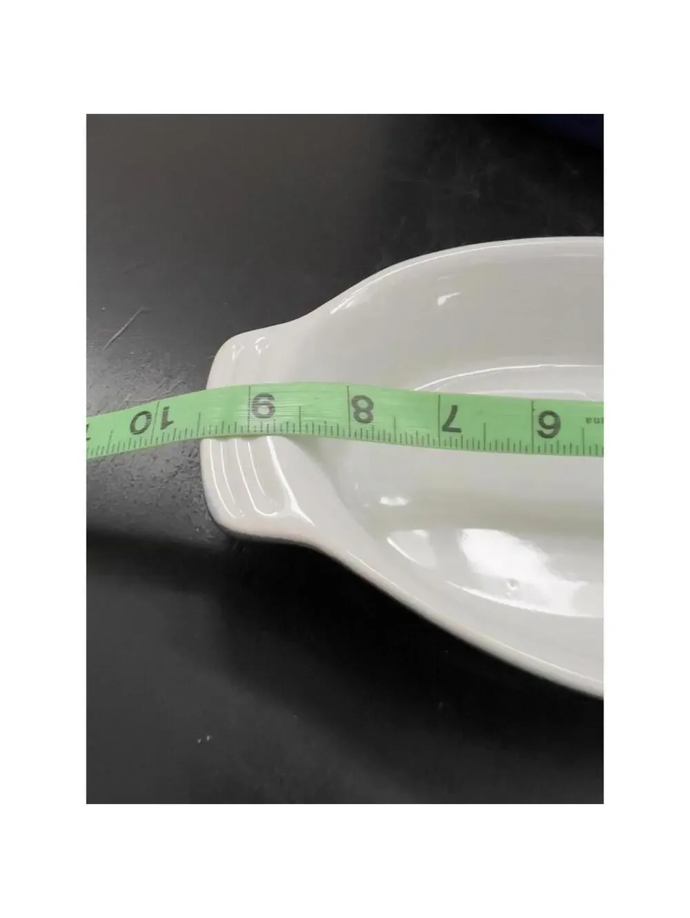 Set of 3 Gradient Blue and White Ceramic 12